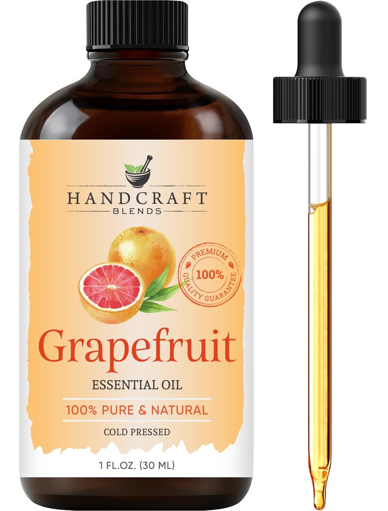 Handcraft Blends Grapefruit Essential Oil 1 Fl Oz 100 Pure and Natural Premium Grade Essential Oil for Diffuser and Aromatherapy Skin Massage Candle and Soap Making Fragrance - Image 3