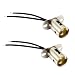 Ulifebet 2 Pcs 1157 Bulb Sockets Holders BAY15D 1157 Car Light Bulb Two Pole Socket Adapter with Pigtail Wire Connector for Auto Truck Car - Image 2