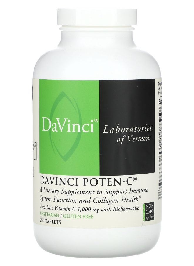 DaVinci Laboratories Davinci Poten-C 250 Tablets 