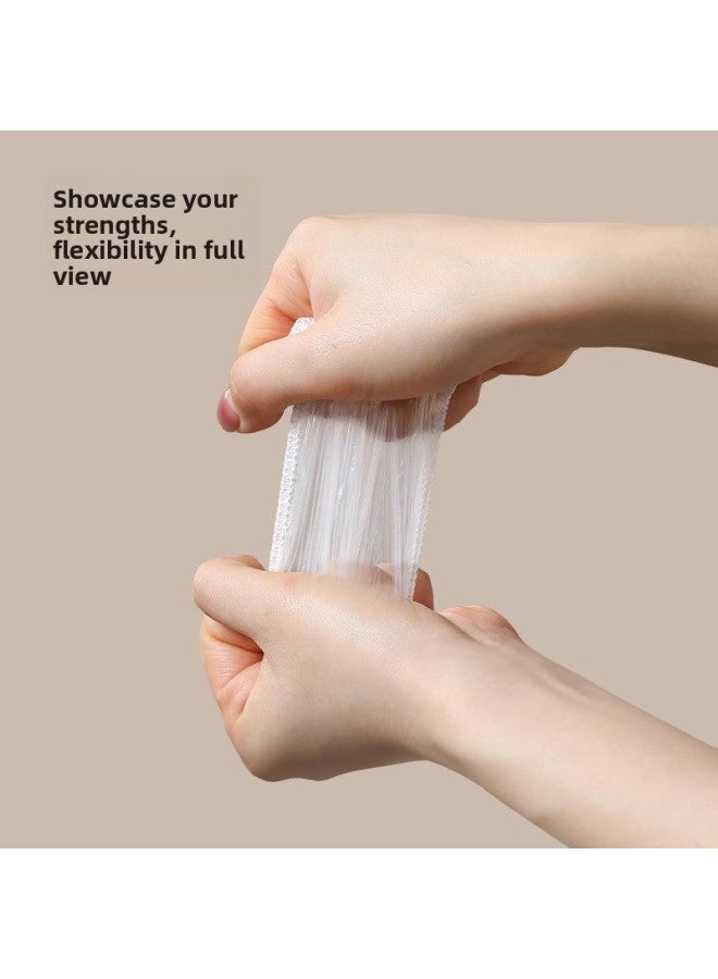 Ear Cover - Disposable Waterproof Earmuffs - Clear/Transparent, Disposable Waterproof, 100pcs Pack - Hair Salon, Beauty Supply - Image 4