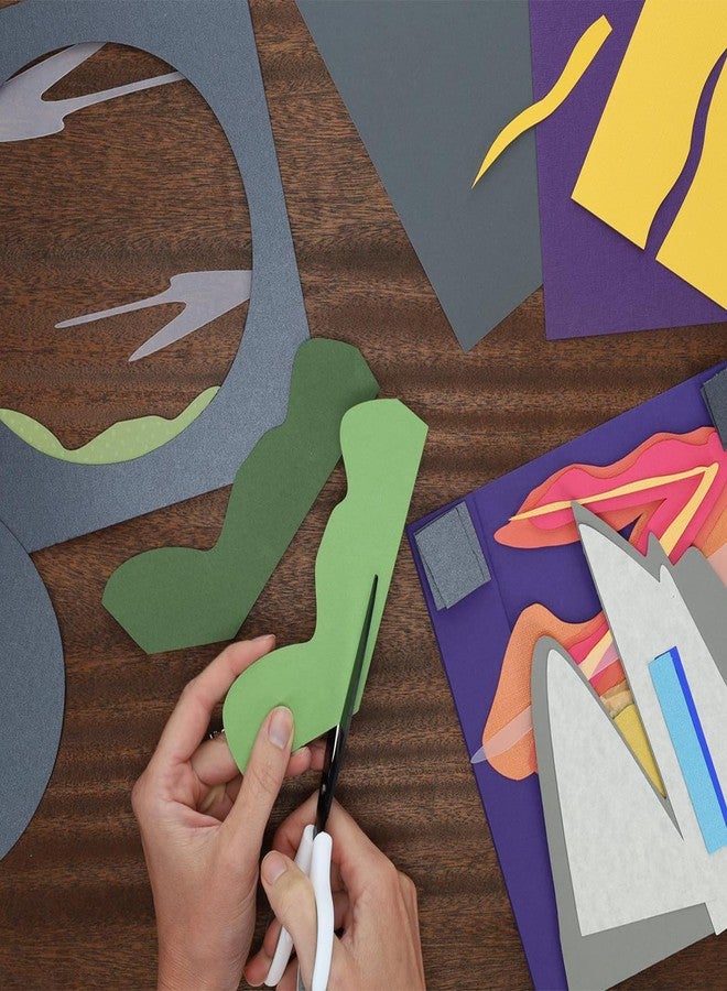 آكسنت ديزاين بيبار آكسينتس ورق مقوى من قماش الموسلين من PA Paper Accents، مقاس 12 بوصة × 12 بوصة، بنقشة وردة عتيقة، وزن 73 رطلاً، ورق مقوى ملون لصنع البطاقات، وسجل القصاصات، والطباعة، واللف الورقي، والأعمال اليدوية، عبوة من 25 قطعة - Image 4