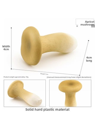 Simulation Fungus Mushroom Model Lentinus Edodes Long Skirt Bamboo Mushroom Poisonous Rope Umbrella Real Agaricus Mushroom Matsutake Amanita Mushroom Ornaments-Color:T15520 Apricot Mushroom 33g - pzsku/Z634756F0407957905B27Z/45/1745678050/fddd9191-1cdc-41bf-9c7c-b305613d1ce6