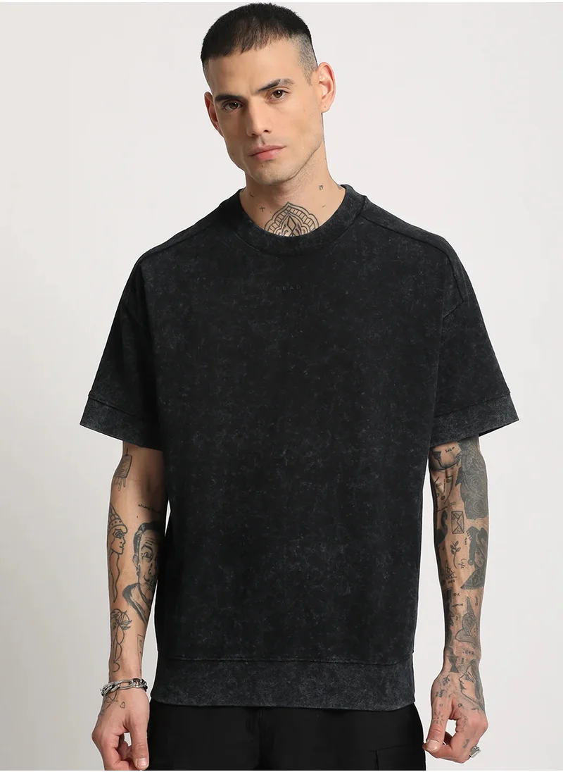 THE BEAR HOUSE Men's Cotton T-Shirt Soft, Breathable & Comfortable, Perfect for Casual Wear, Ideal for Everyday & Summer Wear
