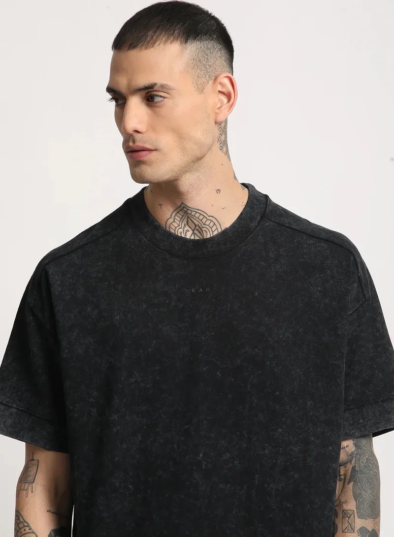 THE BEAR HOUSE Men’s Cotton T-Shirt – Soft, Breathable & Comfortable, Perfect for Casual Wear, Ideal for Everyday & Summer