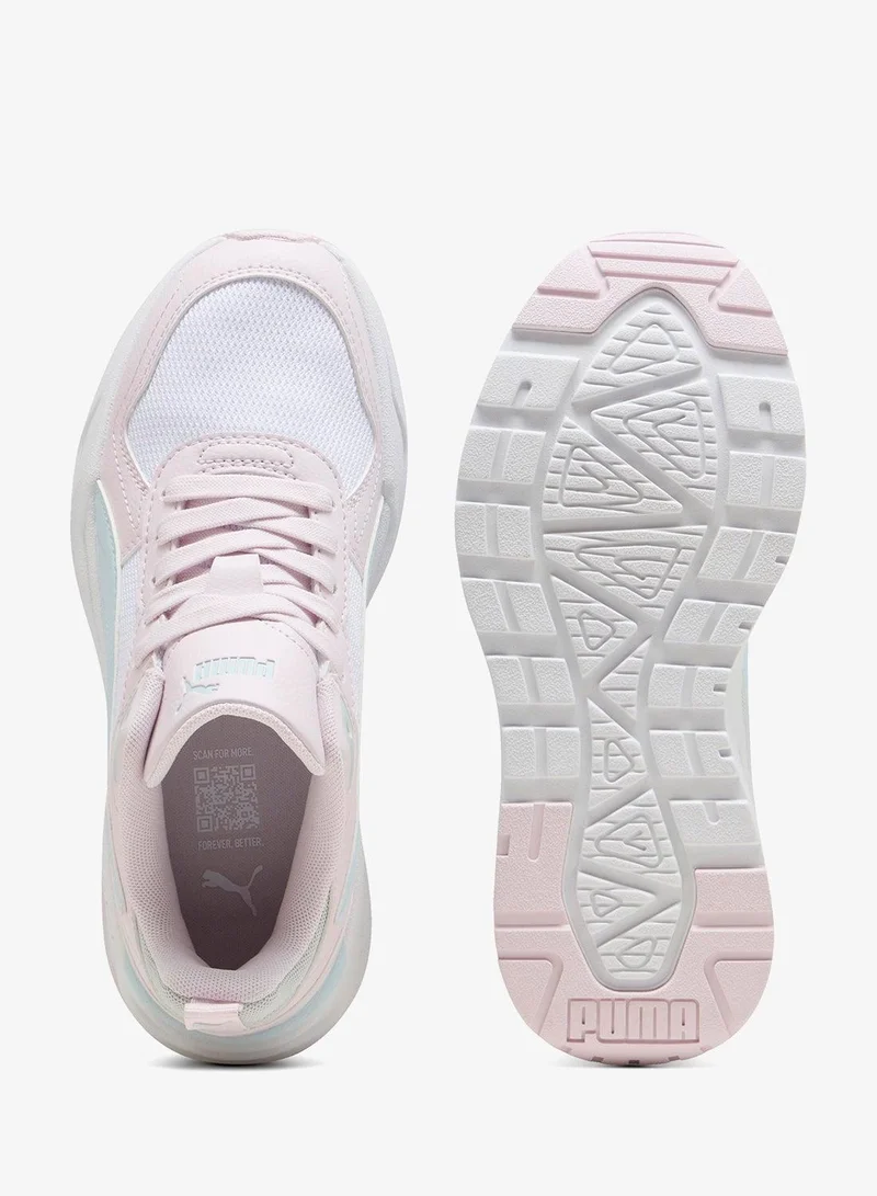 Puma PUMA White-Aqua Glow-Powder Pink Youth Trinity 2 Lt for Women | Best Price UAE