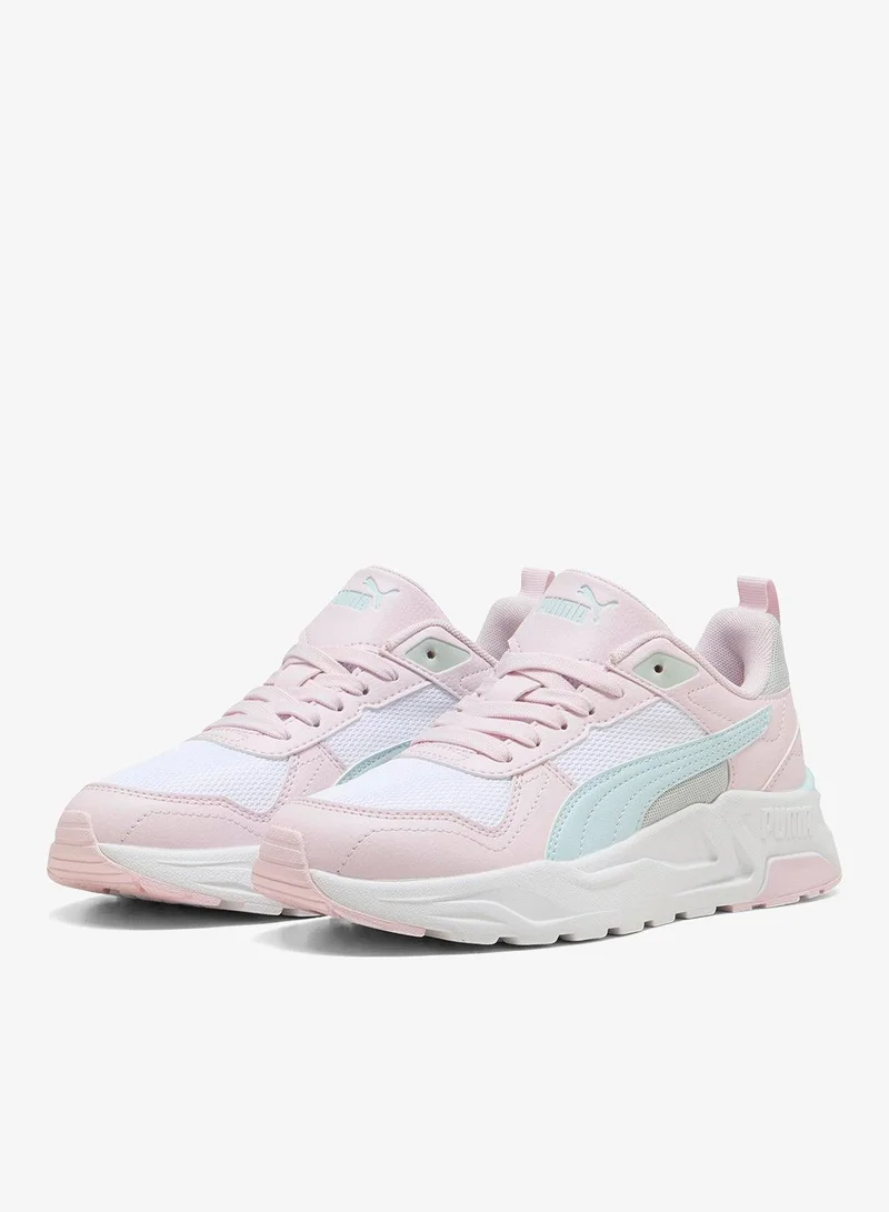 Puma PUMA White-Aqua Glow-Powder Pink Youth Trinity 2 Lt for Women | Best Price UAE