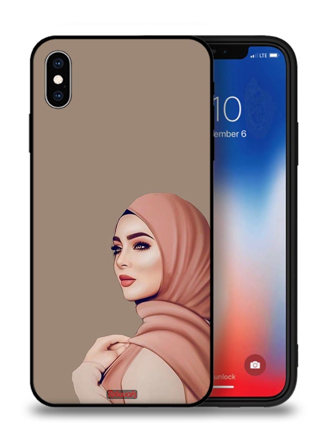Tolwak Apple iPhone XS Max Protective Case Beautiful Hijab Girl - Image 1