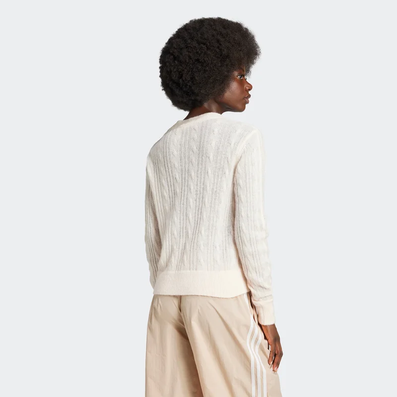 Adidas ADIDAS ORIGINALS FEMME GALORE TREFOIL JUMPER
