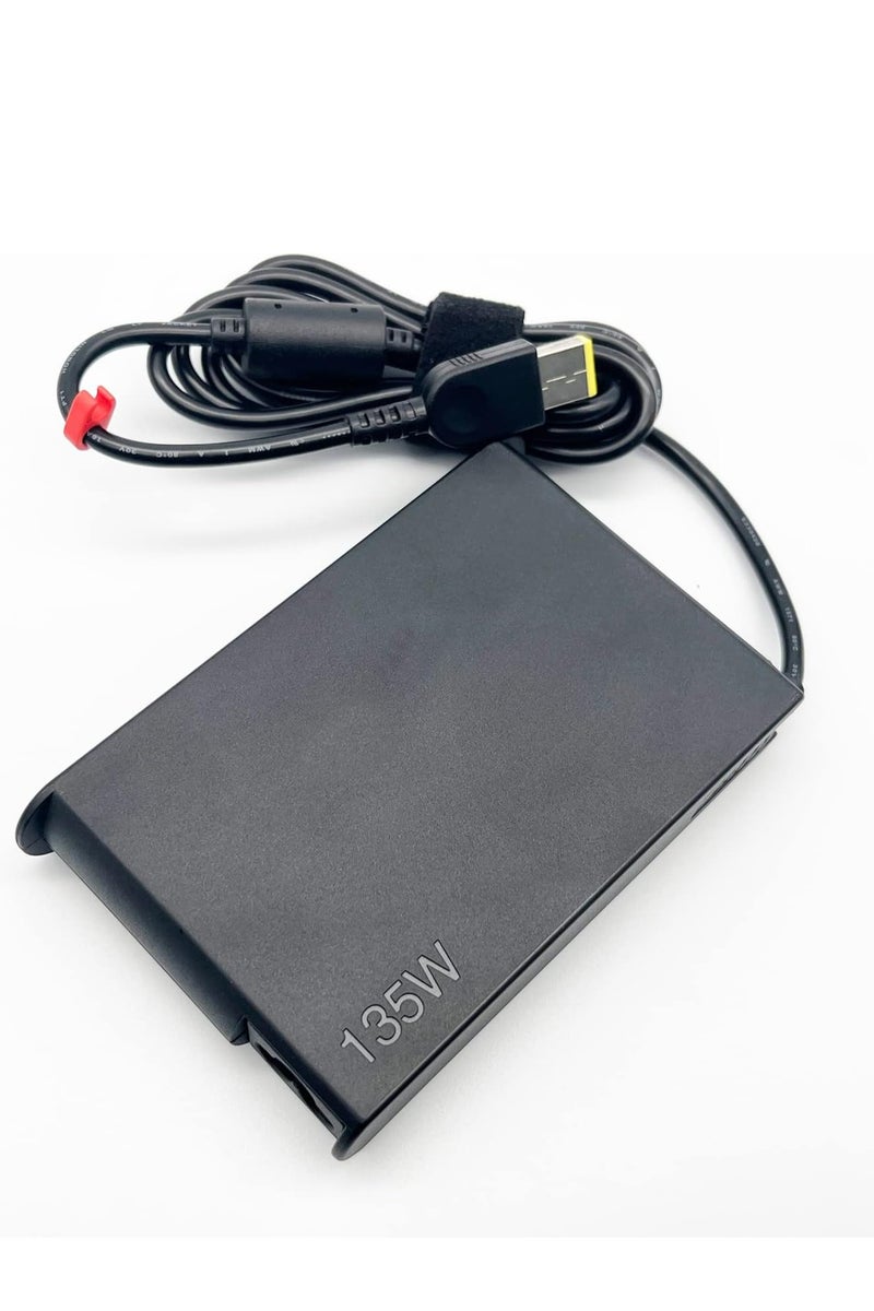 20V 6.75A 135W Slim Tip AC Adapter Compatible for Lenovo ThinkPad P1 20MD P1 20ME X1 Extreme 20MG ADL135SDC3A ADL135NLC3A SA10E75864 00HM686 IdeaPad Laptop Power Supply - Image 4