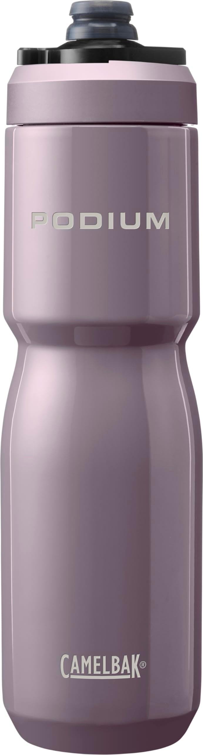 CamelBak Podium Steel Insulated Stainless Steel Bike Water Bottle - for Cycling  Fitness & Sports- Fits Most Bike Cages  22oz - Violet - Image 1