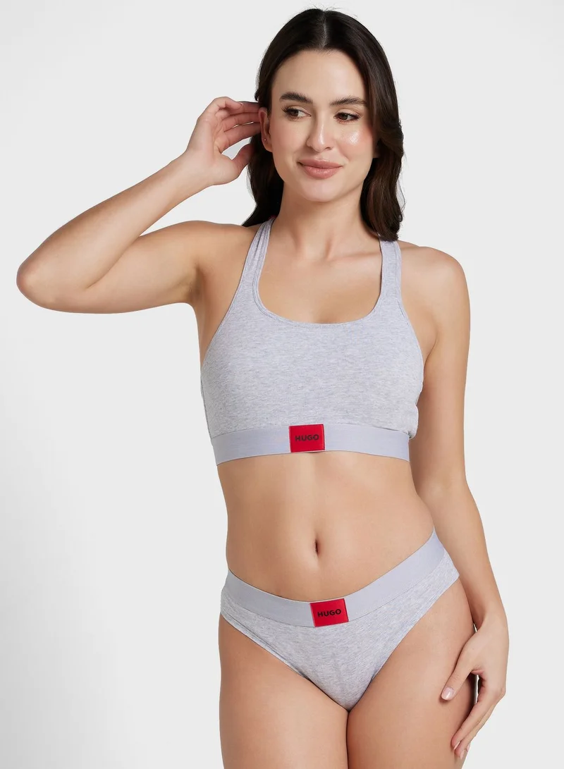 HUGO Logo High Leg Brief