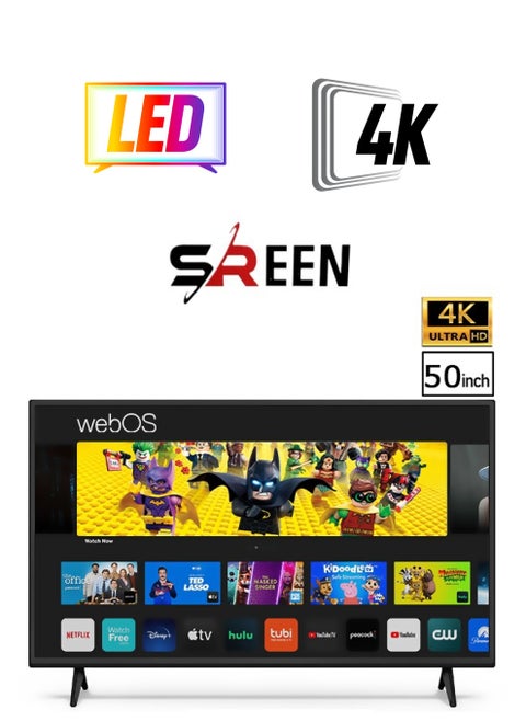 50 Smart Frameless LED Display - 4K Smart - Web OS with Magic Controller - SRET-50S4KW1