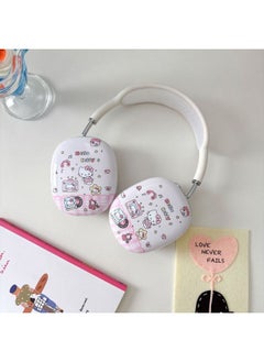 Japanese And Korean Style Cartoon Doll Suitable For Airpods Max2 Protective Case For Apple Ear Cap Earmuffs Earphone Case-Color:Hello Kitty-Applicable Models:Universal For Airpods Max/airpods Max2