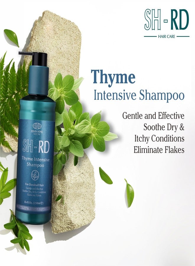 Sh Rd SH-RD Thyme Intensive Shampoo for Itchy Scalp and Dandruff Relief | 1% Zinc Pyrithione Added | Soothing, Rebalancing Scalp Condition - 3.38oz/100ml - Image 3