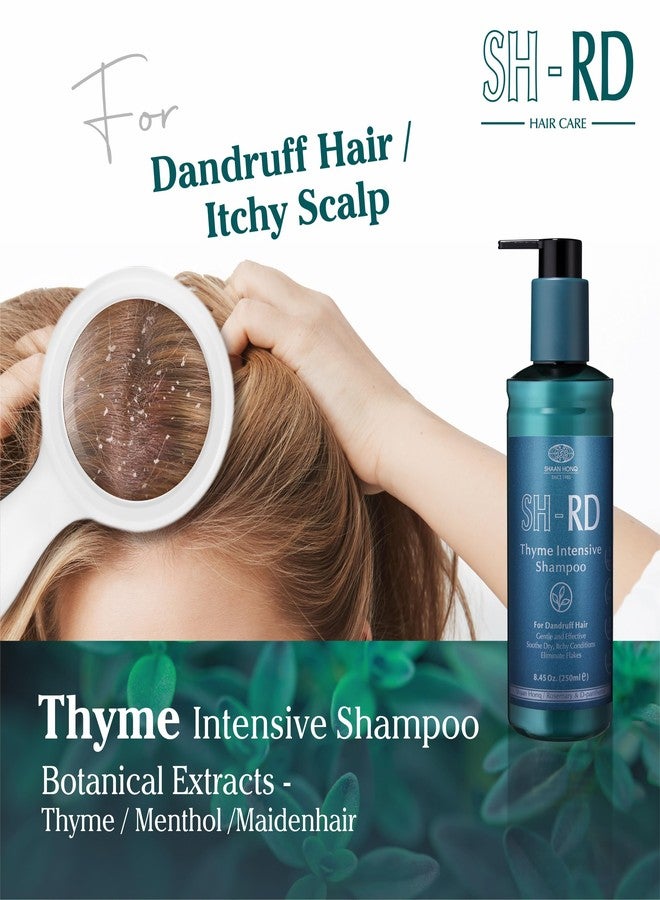 Sh Rd SH-RD Thyme Intensive Shampoo for Itchy Scalp and Dandruff Relief | 1% Zinc Pyrithione Added | Soothing, Rebalancing Scalp Condition - 3.38oz/100ml - Image 4