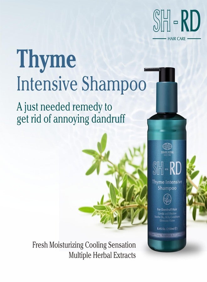 Sh Rd SH-RD Thyme Intensive Shampoo for Itchy Scalp and Dandruff Relief | 1% Zinc Pyrithione Added | Soothing, Rebalancing Scalp Condition - 3.38oz/100ml - Image 2