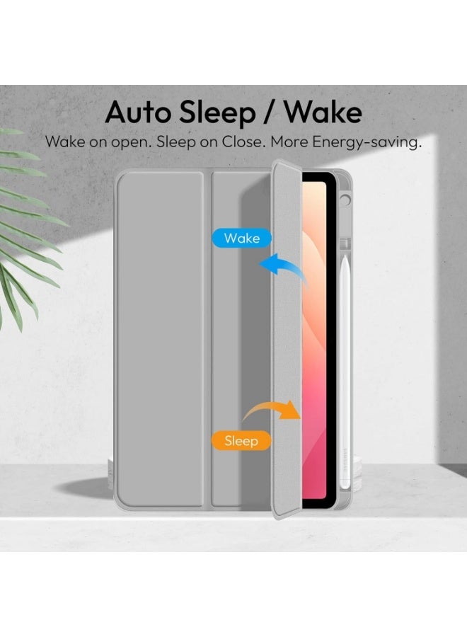 Protect Samsung Galaxy Tab S11 Ultra 14.6 Inch Case with S Pen Holder Slim Magnetic Trifold Stand Cover Shockproof Hard Back Protective Case Auto Sleep Wake for Samsung Tab S11 Ultra - Image 2