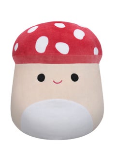 Squishmallows 14 inch Large Plush Malcolm Red Spotted Mushroom Officially Licensed Kellytoy Plush Toy Colorful Soft Gift for Kids Girls & Boys Washable Squishy Stuff Toy Multicolor All Age  - Image 1