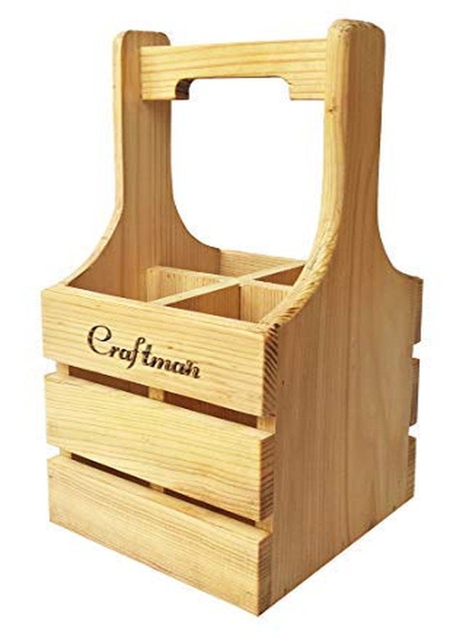Craftman Caddy Multipurpose Wooden Cutlery Stand - Image 4
