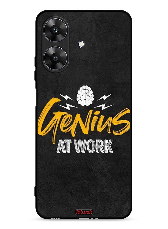 Tolwak Realme Note 60 4G Protective Case Cover Genius At Work - Image 1