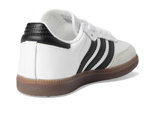 adidas Unisex-Kids Samba Indoor, White/None/None, 8K - Image 5