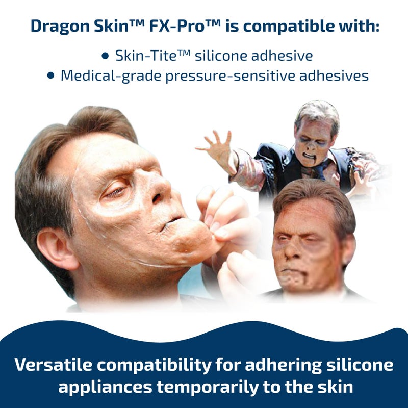 Smooth-On Dragon Skinâ„¢ FX-Proâ„¢ Platinum Rubber Silicone Molds for Special Effects & Prosthetics - Pint Unit - Image 5