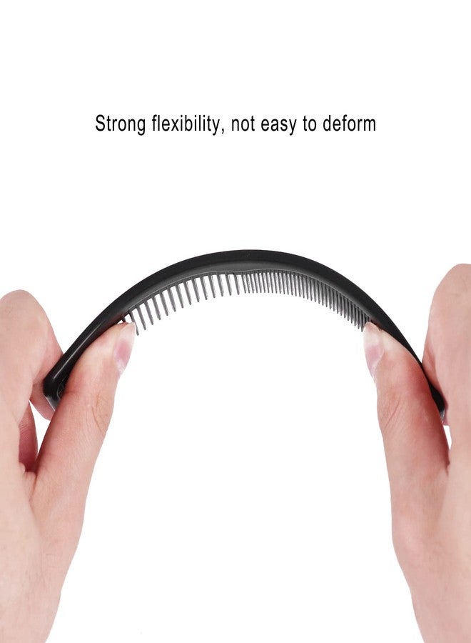 Hipruict Disposable Combs Individually Wrapped, Sturdy Combs in Bulk, 100 Pack Combs Bulk, Double Tooth Hair Pocket Comb, Bulk Combs for Homeless, Charity, Care Pack Black - Image 5