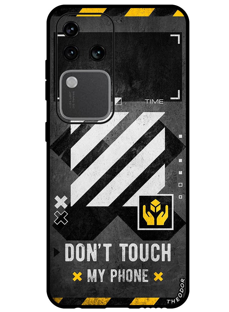 Theodor Protective Case Anti Scratch Shock Proof Bumper Cover For Vivo S18 Pro Dont Touch My Phone 1 - Image 1