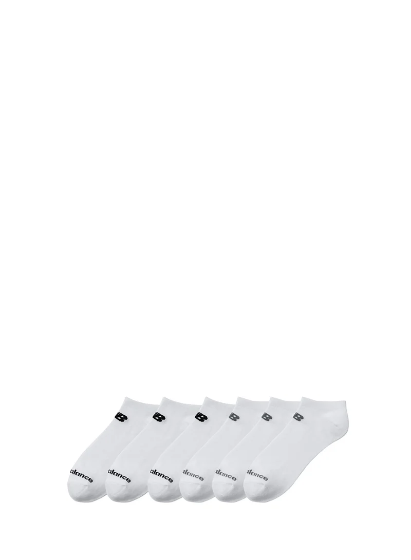 New Balance 6 Pack Everyday Lightweight No Show Socks
