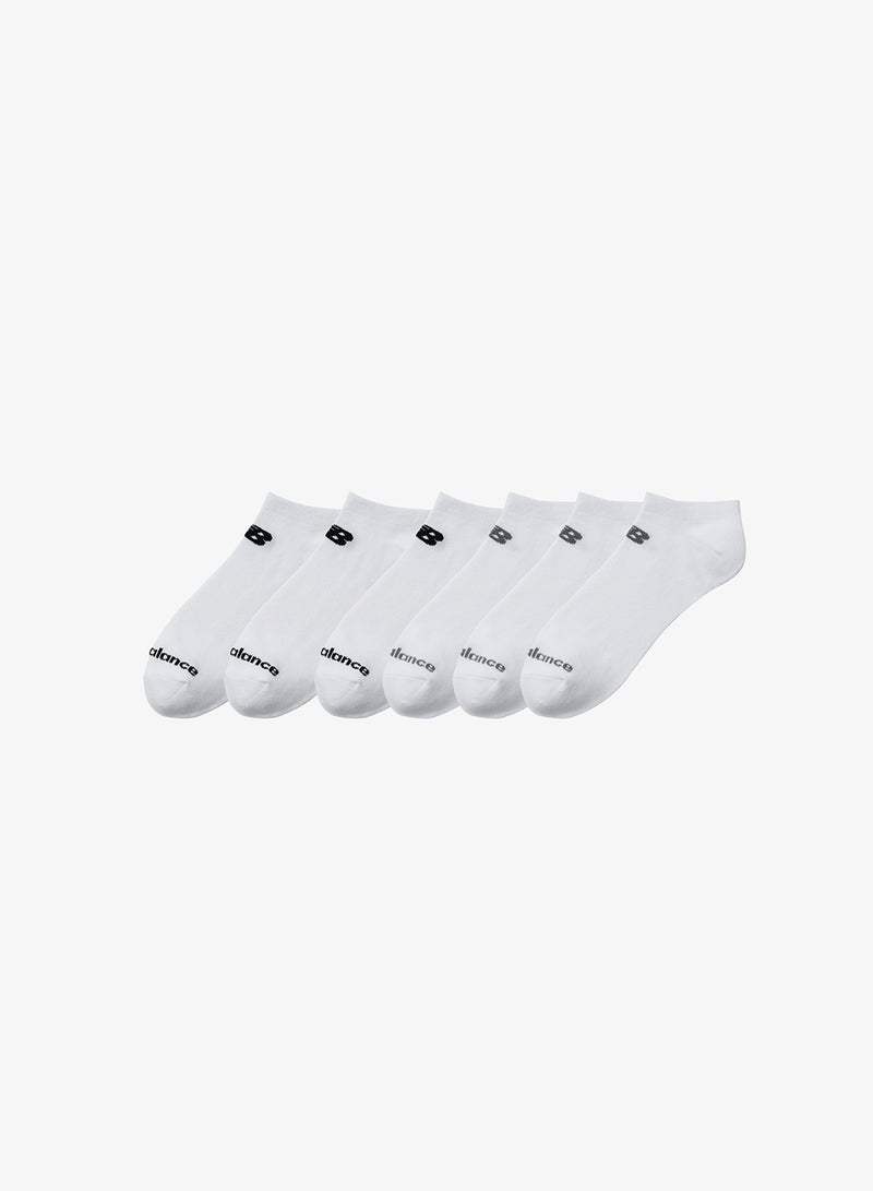 New Balance 6 Pack Everyday Lightweight No Show Socks - Image 2