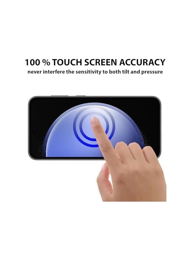 PROMASS Screen Protector compatible with Galaxy S23 FE Tempered Glass [HD Full Coverage][Easy Installation][Scratch Resistant][9H Hardness]Protective Film [3 pack] - Image 4