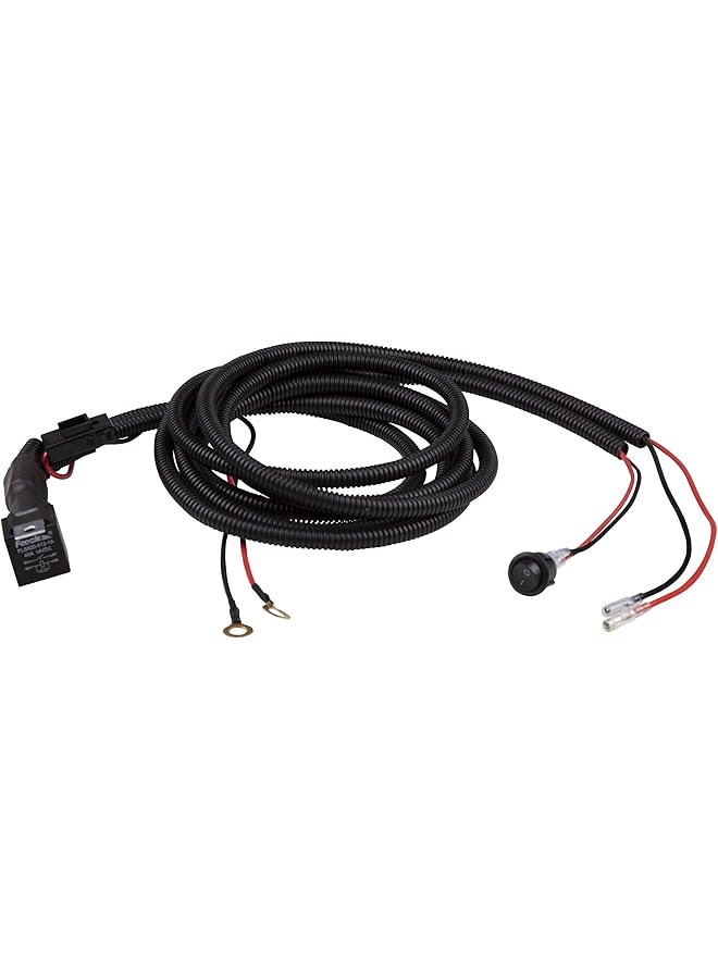 أوسرام تسخير أسلاك ليدريفينج Ax 1Ls، تسخير أسلاك لشرائط إضاءة السيارة، طقم تسخير أسلاك لشريط الإضاءة، مجموعة كابلات لتثبيت مصدر إضاءة واحد، محول لمصابيح السيارة الأمامية - Image 3