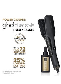 ghd GHD Sleek Talker Wet to Sleek Hair Styling Oil with Heat Protection – Nourishing Argan Oil for Smooth, Soft, and Shiny Hair, Up to 72 Hours Frizz Control, 95ml  - Image 3