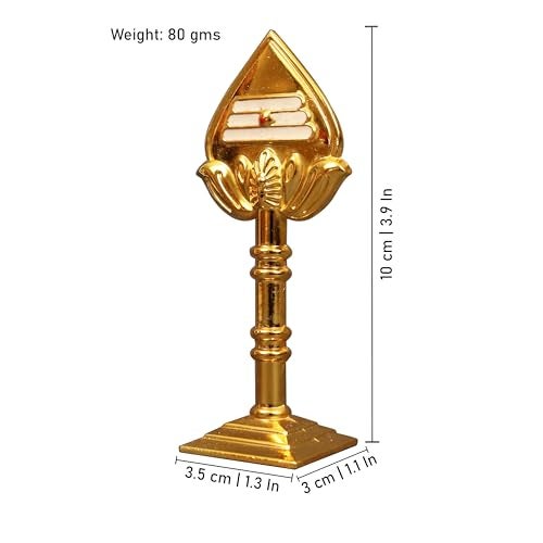 Spillbox Action Car Dashboard Idols | Accessories | Car Dashboard Interior |Perfect for Gifting | Decorative Showpiece for Home and Office Vel(Gold), 10 Centimeters - Image 5