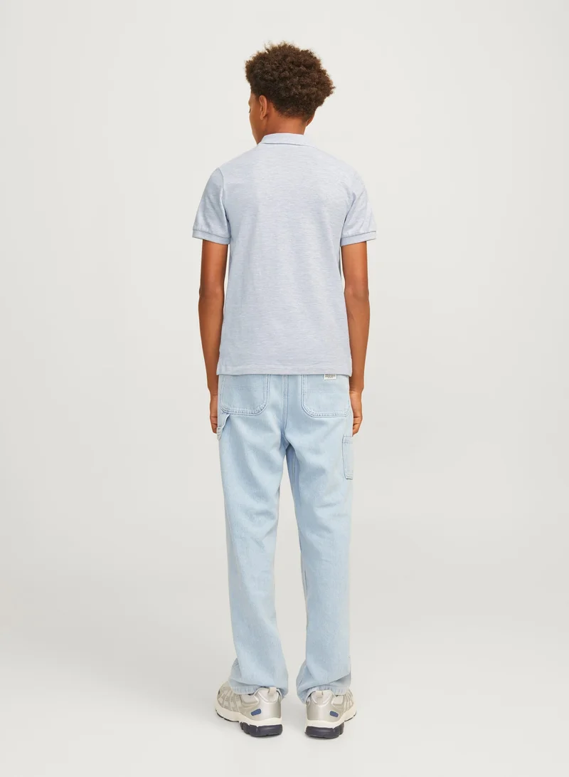 Jack & Jones Junior Youth Logo Polo