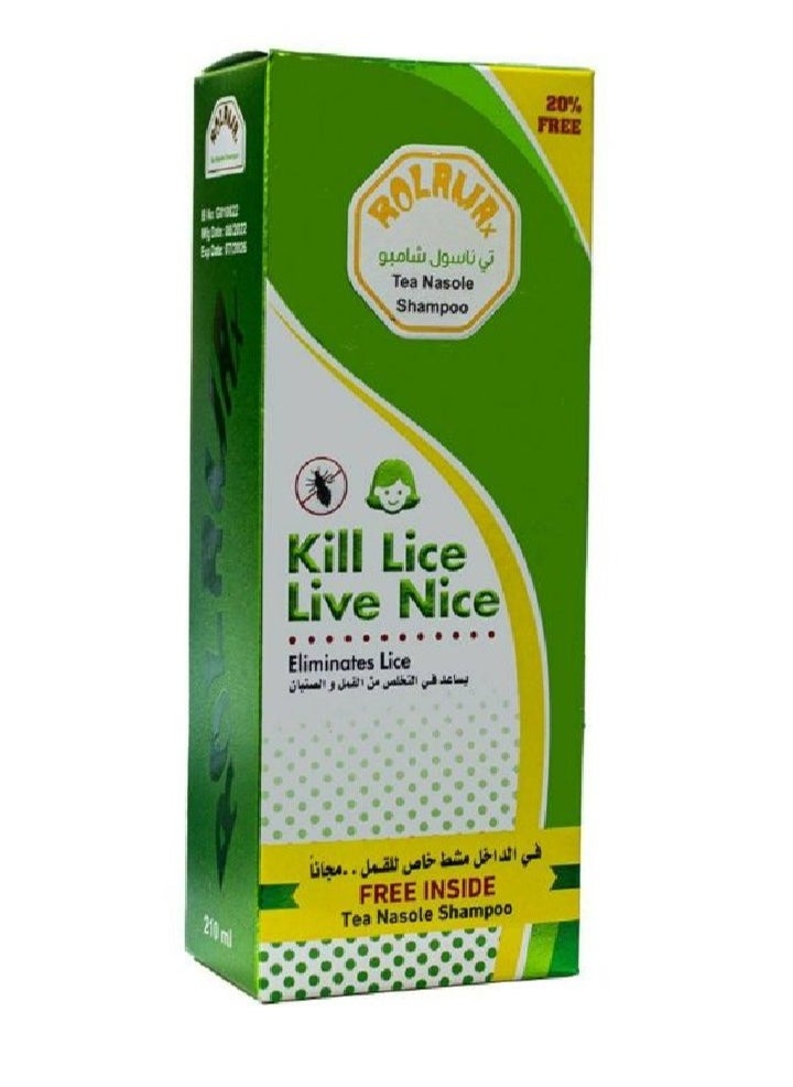 tea NASOLE - Rolamax Shampoo Eliminates Lice 210 ml - Image 1