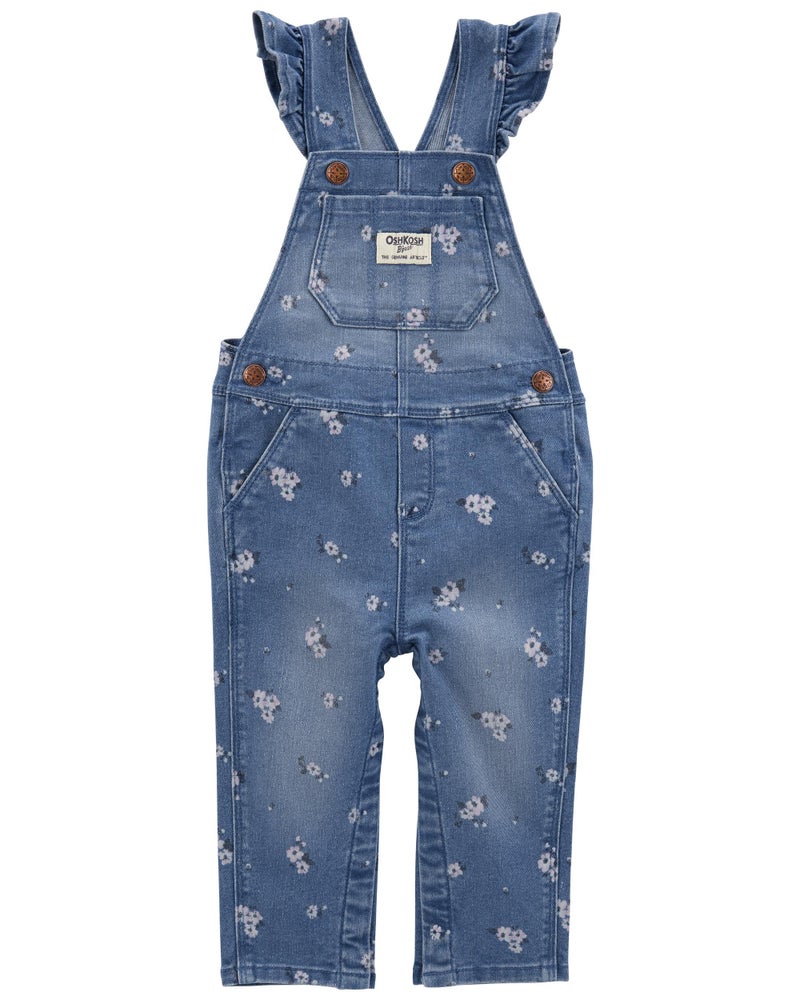 OSHKOSH B'gosh OshKosh BGosh Baby Girl Worlds Best Overalls Blue 3M