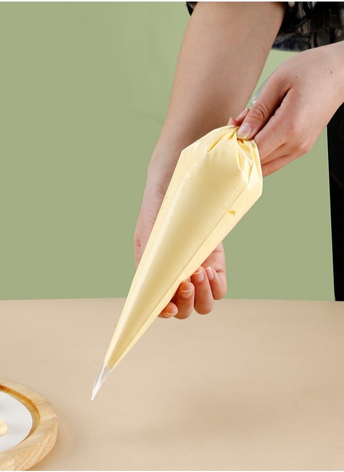 Generic 12inch 100pcs Cake Decorating Disposable Piping Bags with decoration head  - Image 4