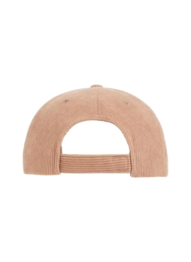 كالفن كلاين Corduroy Baseball Curved Peak Cap