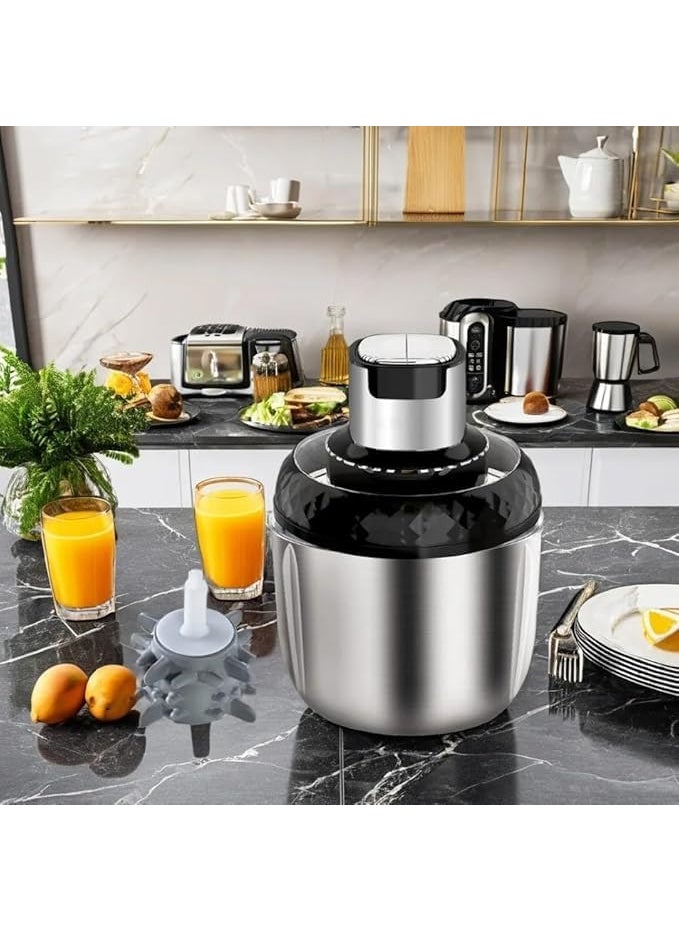 SHIKSHA PATRI SHIKSHA PATRI 3L Electric Meat Grinder Electric Food Processor 4 BiLevel Blades for Chopping Grinding Mincing for Kitchen Vegetable Onion Garlic Salad Baby Food Fruit Nuts Pack of 1  - Image 3
