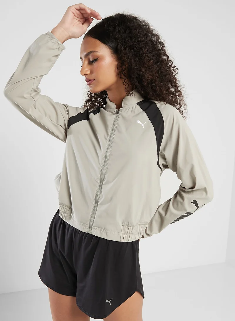 PUMA Fashion Fit Woven Track Jacket