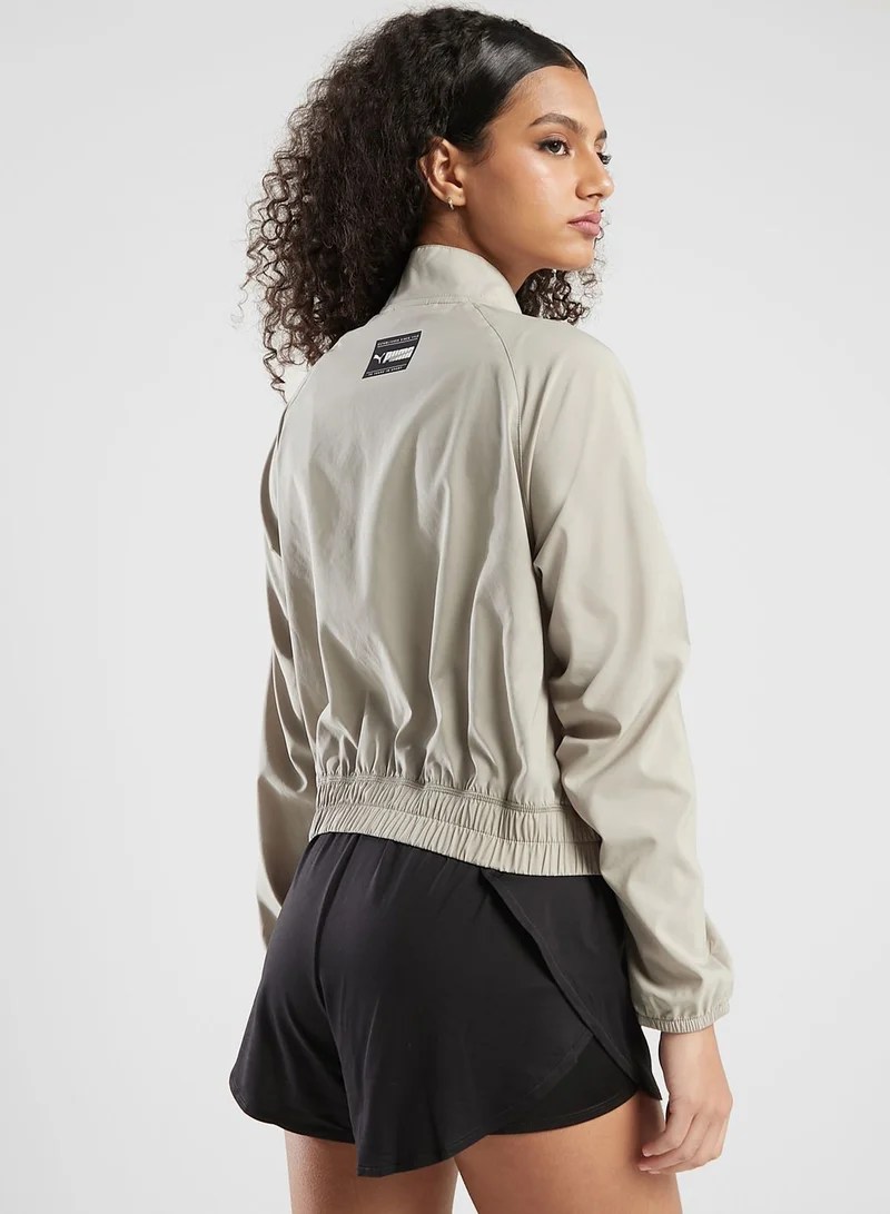 PUMA Fashion Fit Woven Track Jacket