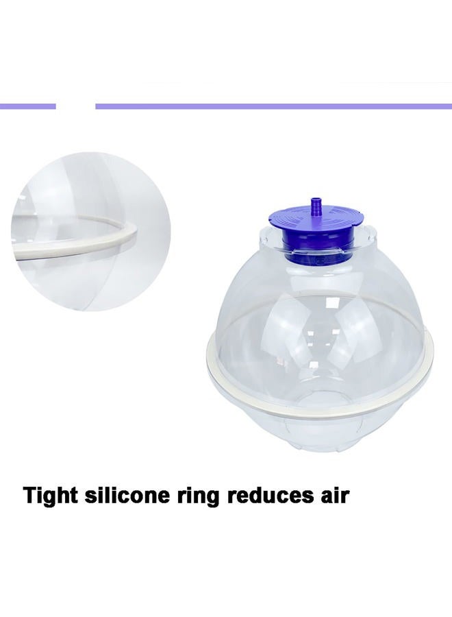 Cherish XT Balloon Stuffing Machine,Balloon Stuffer with Balloon Pump and Flaring Pliers Used for Balloon Bouquet Wedding Christmas Birthday Party Decoration Balloons Filling Supply,Purple - Image 5