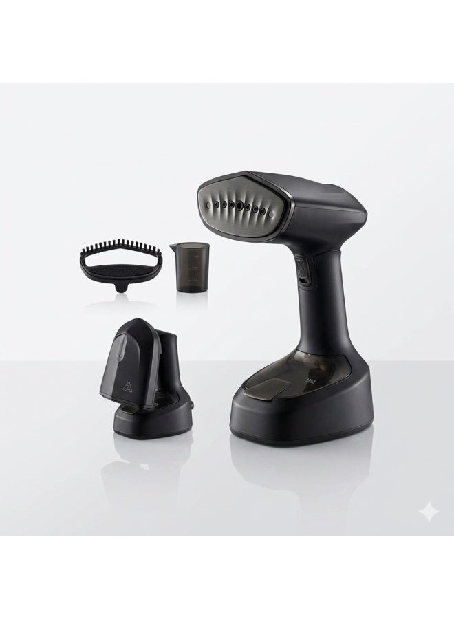 Silver Crest Handheld Garment Steamer – 1500W Portable Clothes Steamer with 20s Fast Heat-Up, 150ml Water Tank & Stainless Steel Steam Panel - Image 2