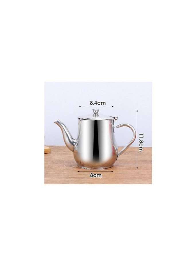 EBMINI Stainless Steel Oil Pot Filter Residue Separated Oil Storage Tank 