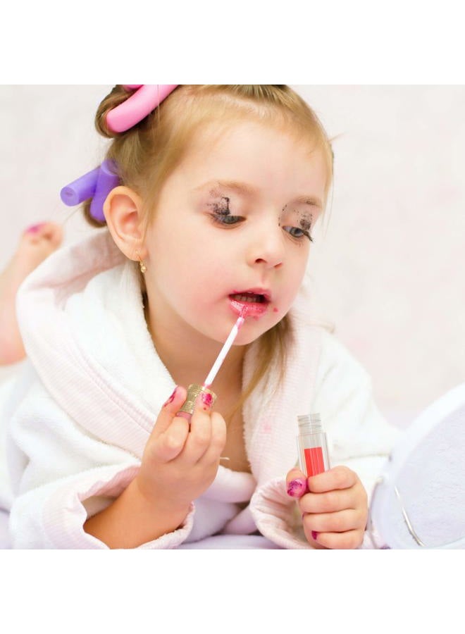 RONRONS 12 Pieces Pencil Lip Gloss Tubes, Empty Mini Pencil Shaped Lip Gloss Tubes Containers Clear Lip Balm Tube Plastic Refillable Bottle for Women Girls Gifts, 5ml - Image 3