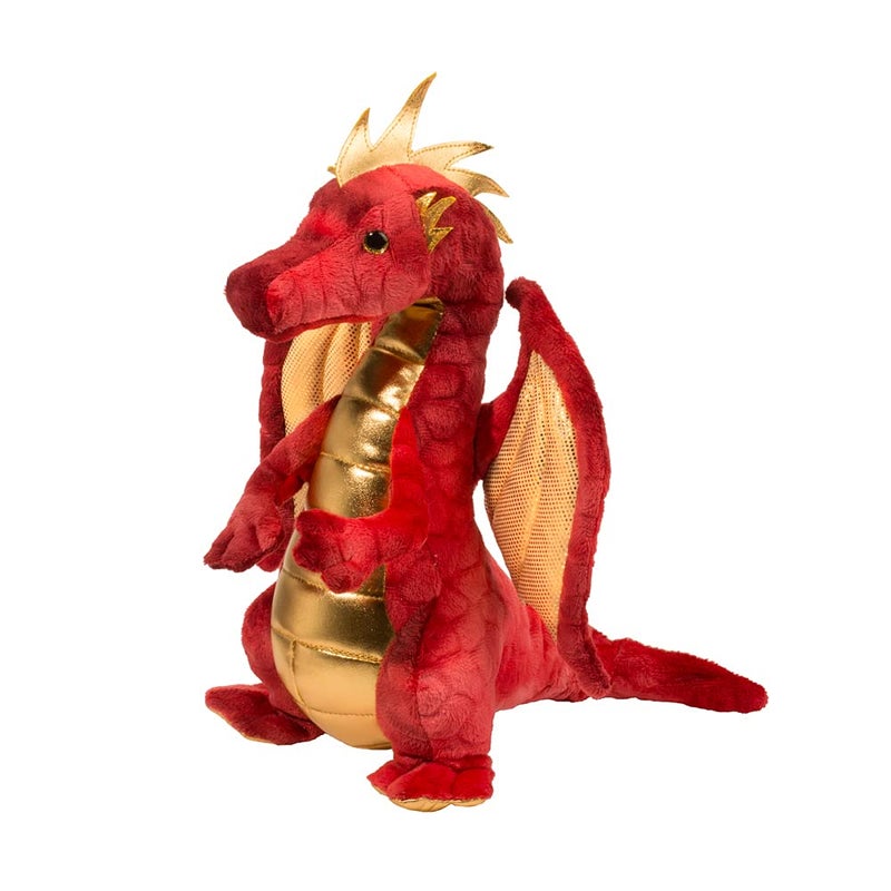 Douglas Eugene Red Dragon Plush Stuffed Animal - Image 1