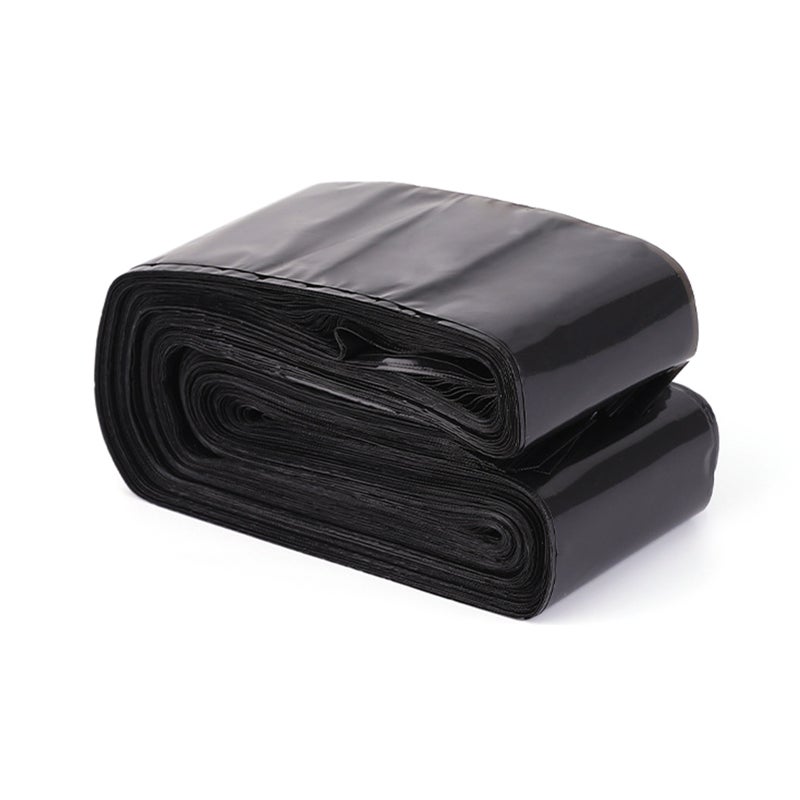 100Pcs Tattoo Clip Cord Sleeves Bags Disposable Covers for Tattoo Machine Plastic Black - Image 1