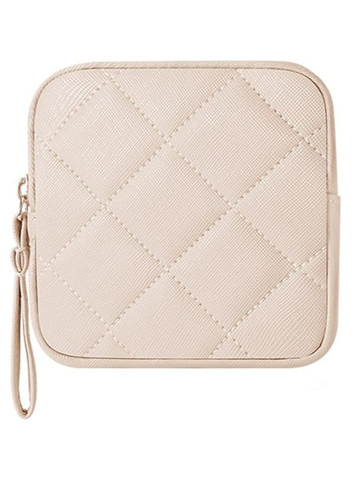 Sanitary Napkin Storage Bag – Portable Zipper Pouch for Period Pads and Tampons  - Image 1