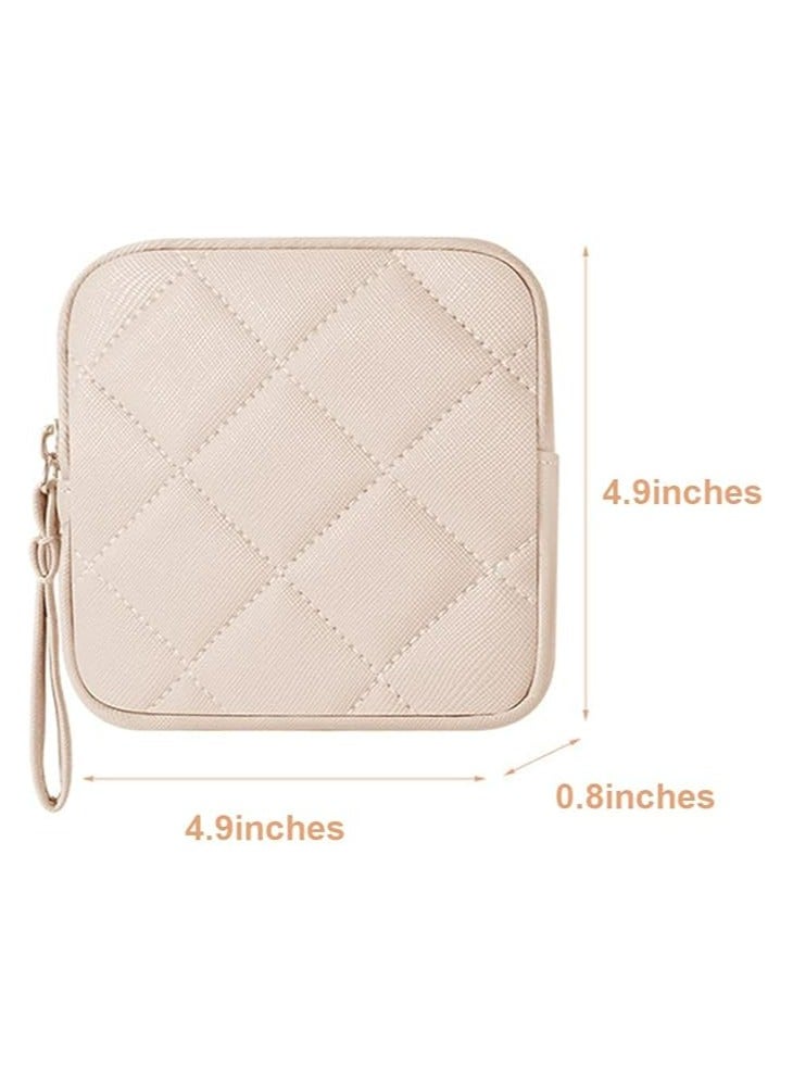 Sanitary Napkin Storage Bag – Portable Zipper Pouch for Period Pads and Tampons  - Image 2